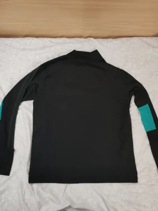 Sudadera Entrenamiento Real Madrid negra 2018