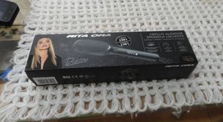 Cepillo Alisador Rita Ora 2 en 1 Negro