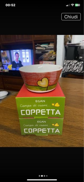 2 Coppette EGAN Campo di cuori