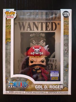 Gol D. Roger Wanted Poster Funko Pop