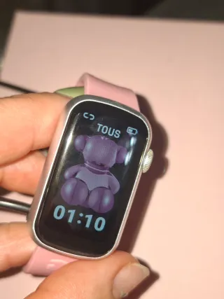 Reloj Tous Rosa y Plateado