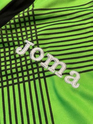 Maglia sportiva uomo Joma verde e nera