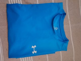 Camiseta Running Hombre Azul Under Armour