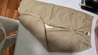 Pantaloni bambino beige 5-6 anni (116 cm)