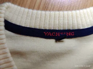 Maglione Paul Shark Beige V-Neck