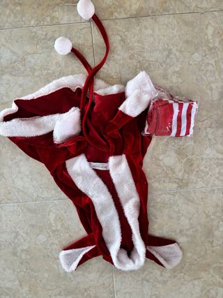 Vestido de Navidad con capucha para niña