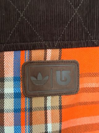 Camisa Adidas x Burton Marrón Naranja