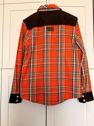 Camisa Adidas x Burton Marrón Naranja