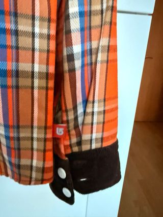Camisa Adidas x Burton Marrón Naranja