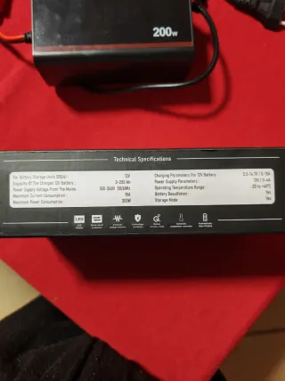 Caricabatterie Smart EAFC 200W - 12V 15A