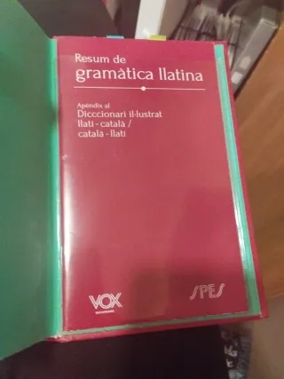 Diccionario llati catala