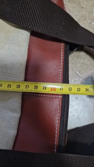 Borsa Camel con stampa cammello