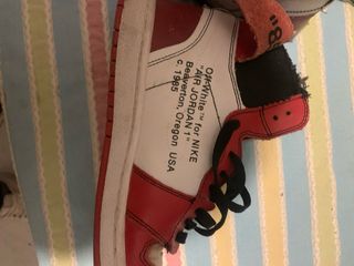 Jordan 1 Beige/Rojo