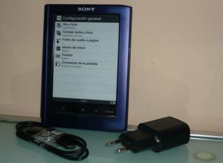 Sony PRS-350 Lector eBook Azul Táctil