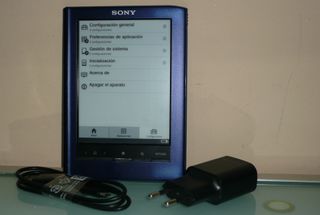 Sony PRS-350 Lector eBook Azul Táctil