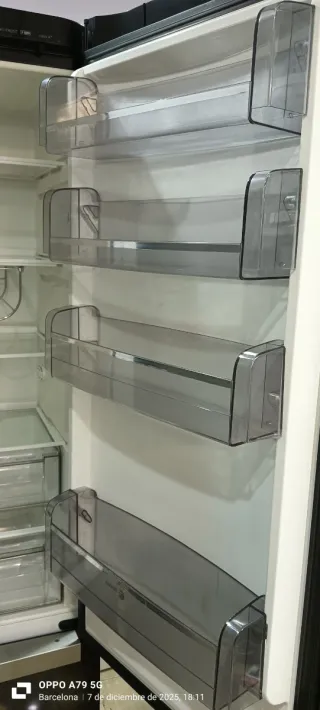 Nevera Combi Negra FAGOR no Frost energía A+