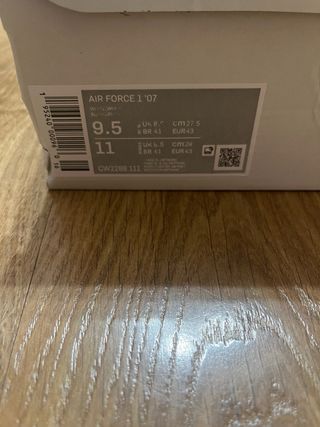 Nike Air Force 1 Blancas Talla 43