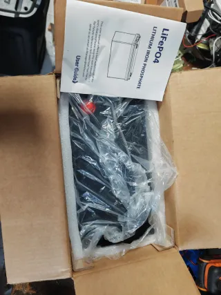 Batteria Litio 100Ah 12.8V LiFePO4 MFUZOP nuova