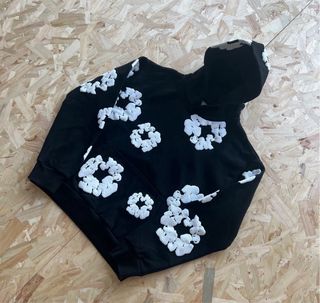 Sudadera Negra Bordada