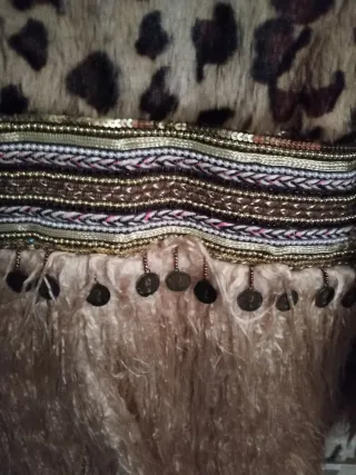 Abrigo SINTY estampado leopardo