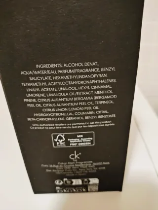 Perfume CK be de Calvin Klein Eau de Toilette 100m