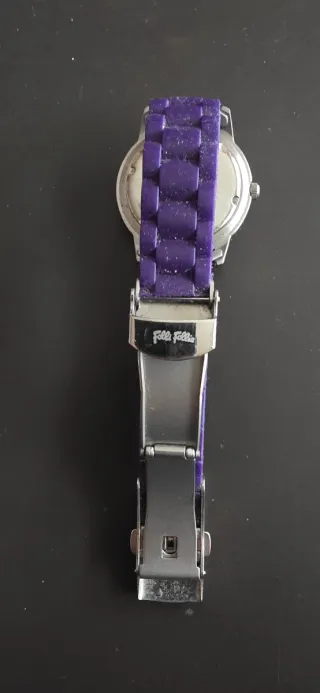 Reloj Folli Follie Morado y Plateado