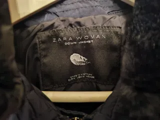 Abrigo Zara Woman azul