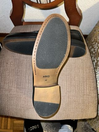 Mocasines mango  Negro Hombre
