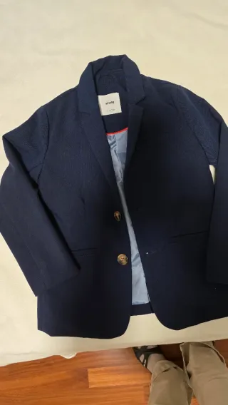 Giacca elegante blu bambino