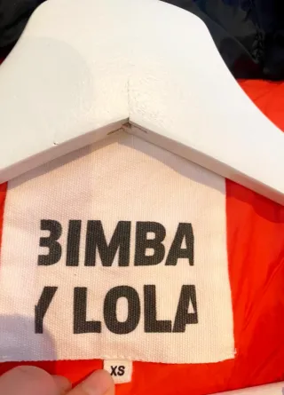 Plumífero Bimba y Lola Rojo Talla S