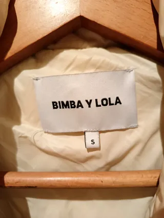 Plumífero Bimba y Lola Beige Talla XS