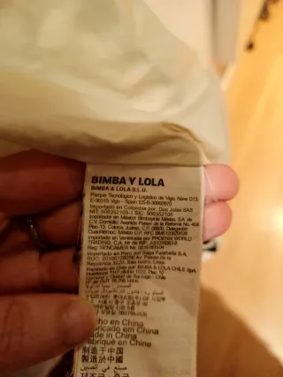 Plumífero Bimba y Lola Beige Talla XS