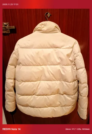 Plumífero Bimba y Lola Beige Talla XS