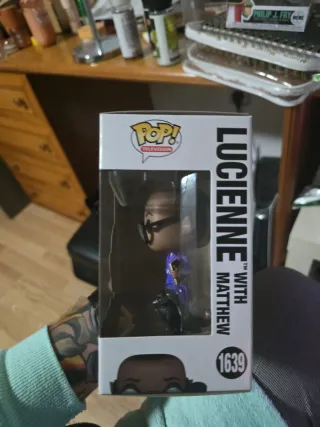 Funko Pop The Sandman 1639 Lucienne con Matthew