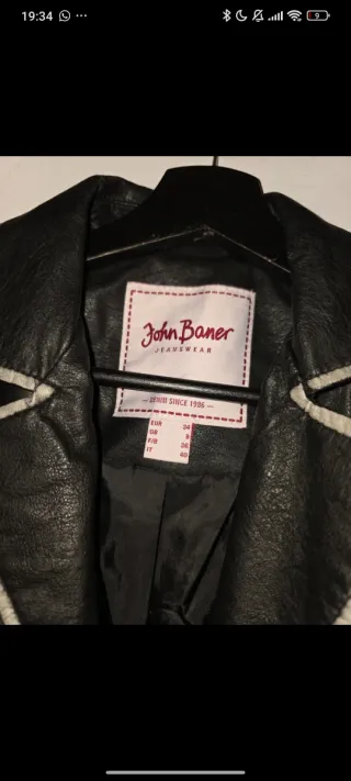 Chaqueta Biker John Baner Talla S