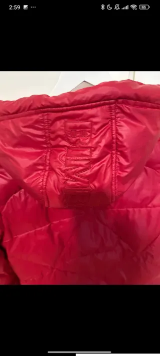 Plumífero Bimba y Lola Rojo Talla XS