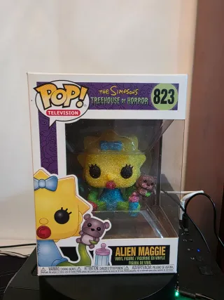 Funko Pop Maggie Alien 823 Diamond Custom