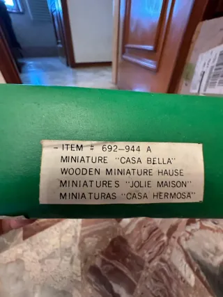 Modulo casa bambole miniatura