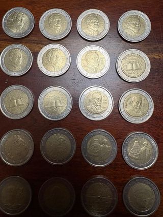 Lote 33 Monedas 2€ Conmemorativas Italia