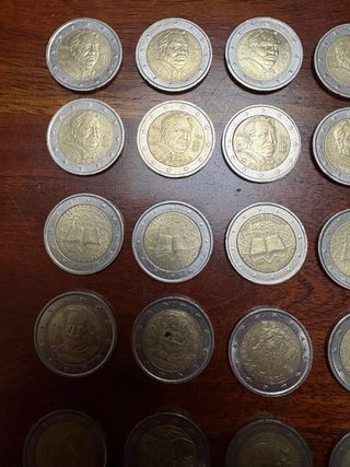 Lote 33 Monedas 2€ Conmemorativas Italia