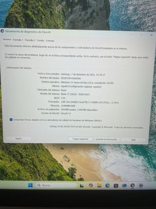 Portátil Razer Blade 17 17.3 valor 2000+