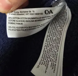 Giacca bomber stile college bambino (tag.6 anni)