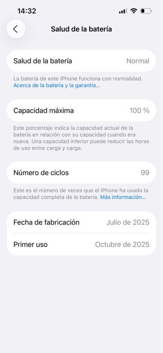 iPhone 16e 128 GB Negro