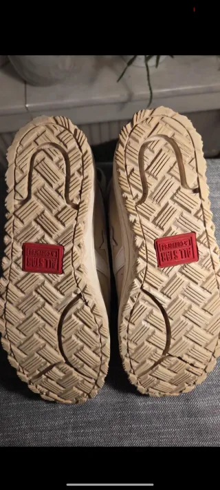 Converse Piel Beige/Blanco Años 90