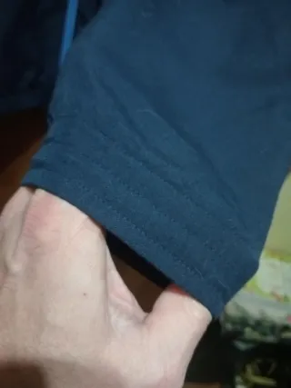 Sudadera Adidas Vintage Azul Marino y Celeste