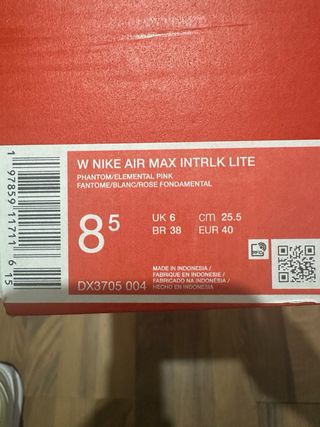 Nike Air Max Intrlk Lite Donna Beige Rosa