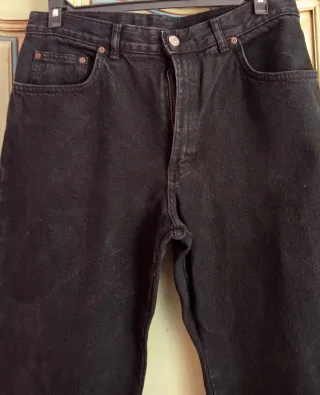 Pantalón vaquero hombre negro