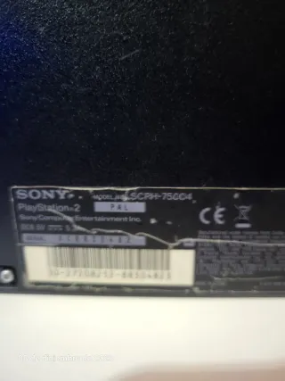 Ps2 Slim Nera per parti