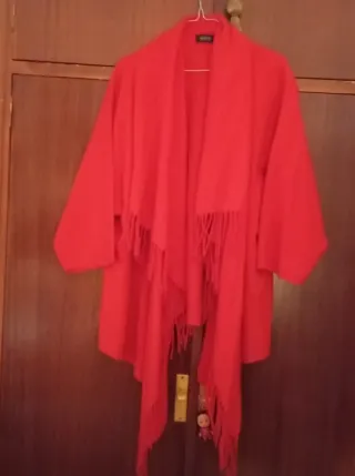 Chaqueta Mirto Roja. Lana