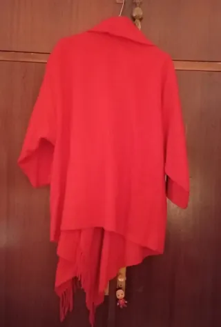 Chaqueta Mirto Roja. Lana